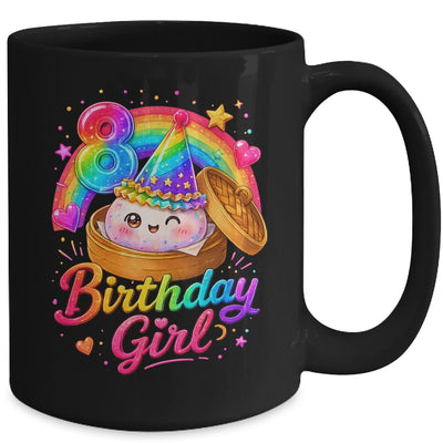 8Th Birthday Girl Dumpling Kawaii Pastel Anime 8 Years Old Mug | siriusteestore
