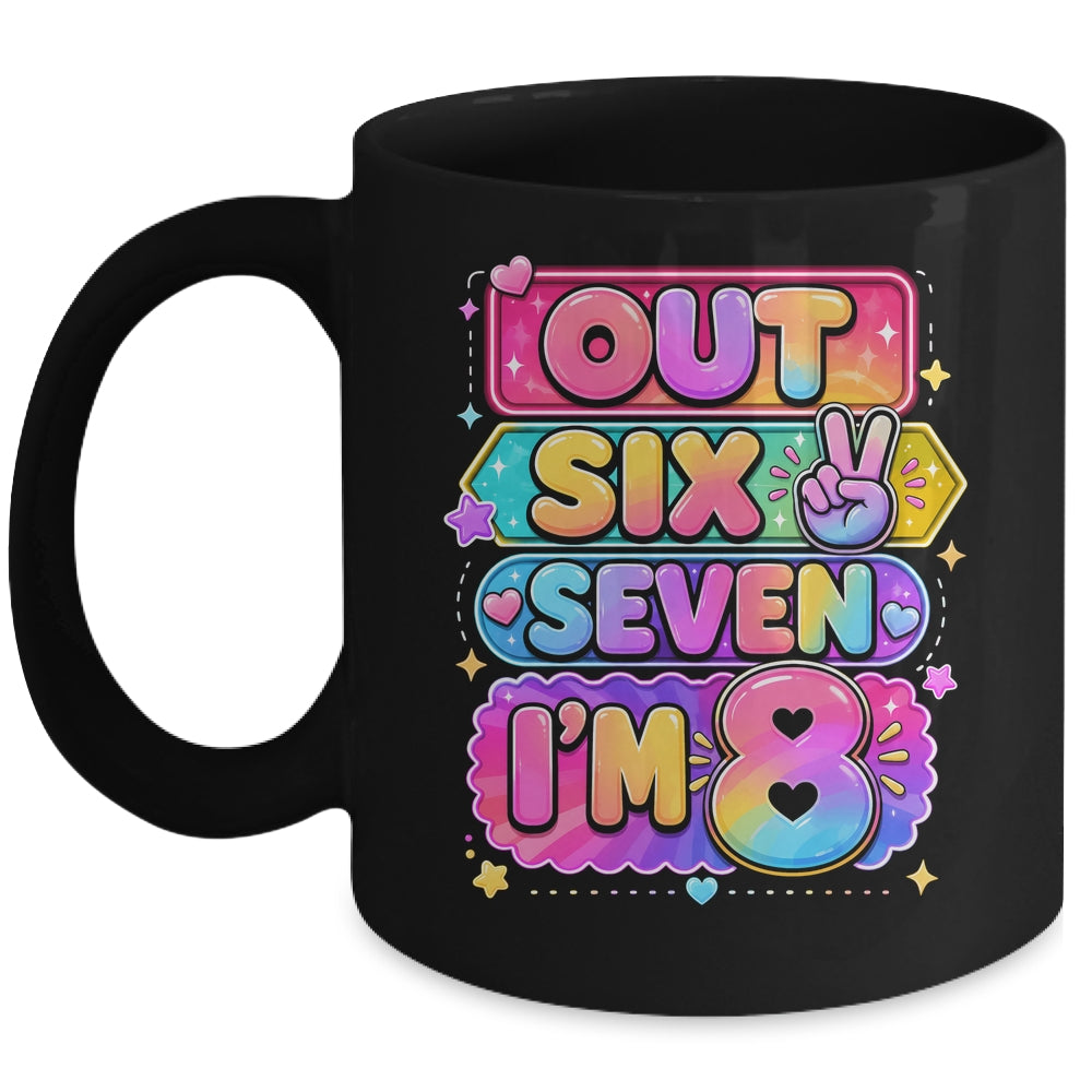 8Th Birthday It'S My 8 Bday Girls Boys Turning 8 Birthday Mug | siriusteestore