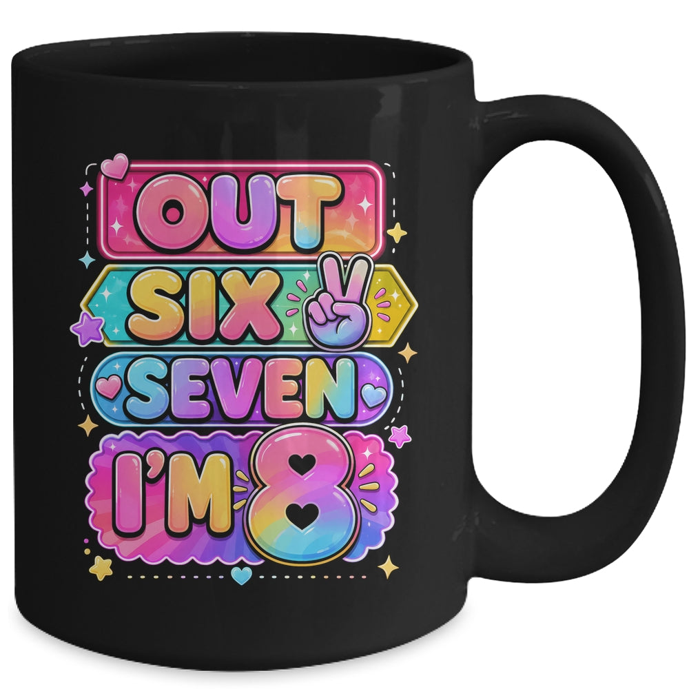 8Th Birthday It'S My 8 Bday Girls Boys Turning 8 Birthday Mug | siriusteestore