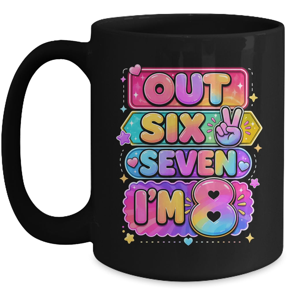 8Th Birthday It'S My 8 Bday Girls Boys Turning 8 Birthday Mug | siriusteestore