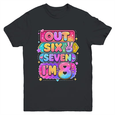 8Th Birthday It'S My 8 Bday Girls Boys Turning 8 Birthday Youth Shirt | siriusteestore