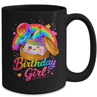 9Th Birthday Girl Dumpling Kawaii Pastel Anime 9 Years Old Mug | siriusteestore