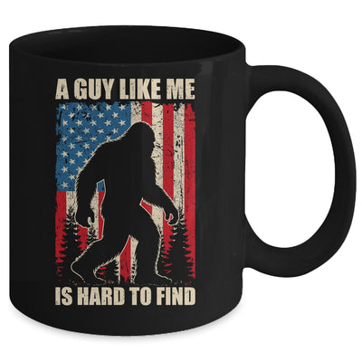 A Guy Like Me Is Hard To Find Bigfoot 4Th Of July Patriotic Mug | siriusteestore