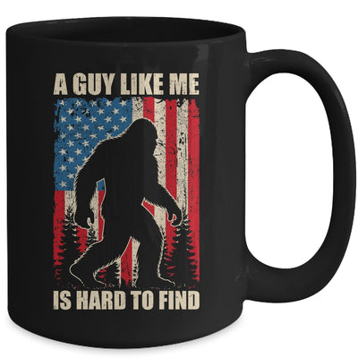 A Guy Like Me Is Hard To Find Bigfoot 4Th Of July Patriotic Mug | siriusteestore