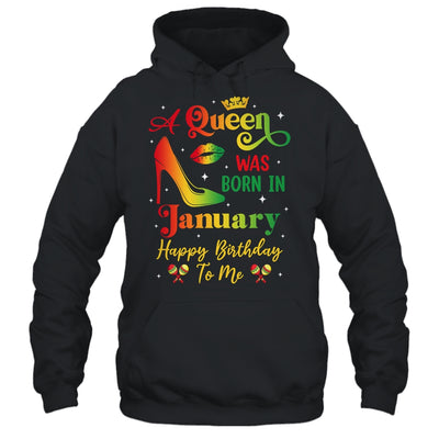 A Queen Was Born In January Jamaica Birthday Girl Party Shirt & Tank Top | siriusteestore