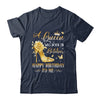 A Queen Was Born In October High Heels Happy Birthday To Me Shirt & Tank Top | siriusteestore