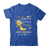 A Queen Was Born In October High Heels Happy Birthday To Me Shirt & Tank Top | siriusteestore
