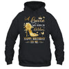 A Queen Was Born In October High Heels Happy Birthday To Me Shirt & Tank Top | siriusteestore