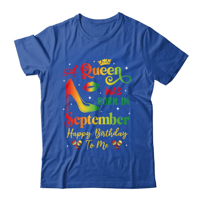 A Queen Was Born In September Jamaica Birthday Girl Party Shirt & Tank Top | siriusteestore