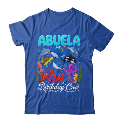 Abuela Birthday Crew Ocean Animals Birthday Under Sea Shirt & Hoodie | siriusteestore