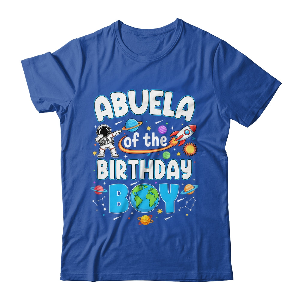 Abuela Of The Birthday Boy Astronaut Family Space Planets Shirt & Hoodie | siriusteestore