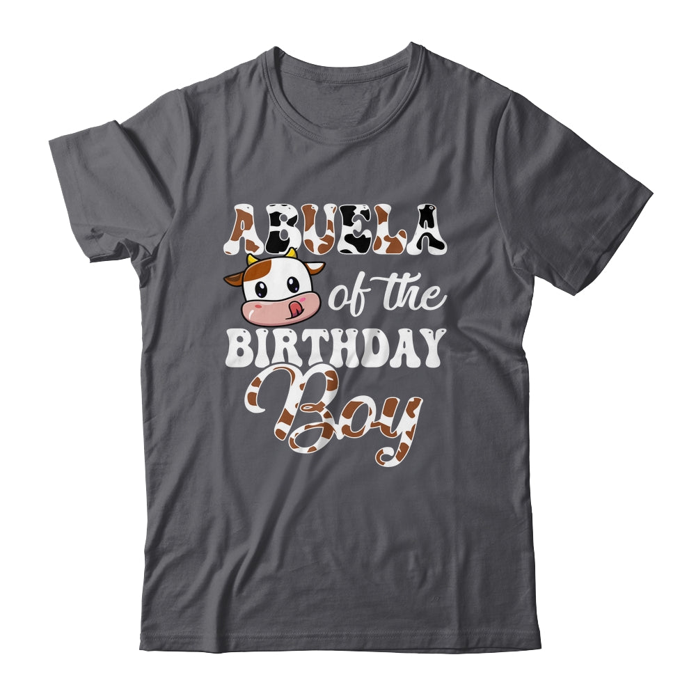 Abuela Of The Birthday Boy Cow Farm 1st Birthday Boy Shirt & Hoodie | siriusteestore