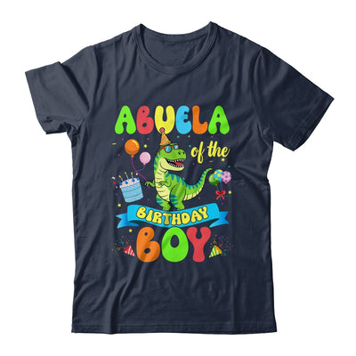 Abuela Of The Birthday Boy TRex Dinosaur Birthday Family Shirt & Hoodie | siriusteestore