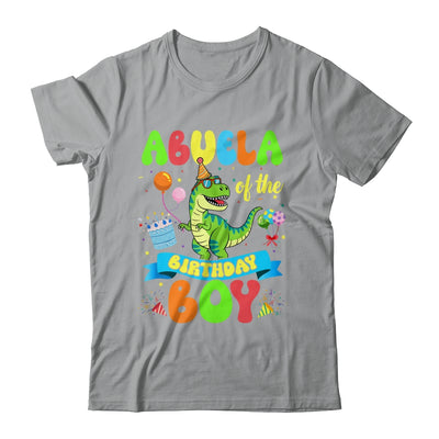 Abuela Of The Birthday Boy TRex Dinosaur Birthday Family Shirt & Hoodie | siriusteestore