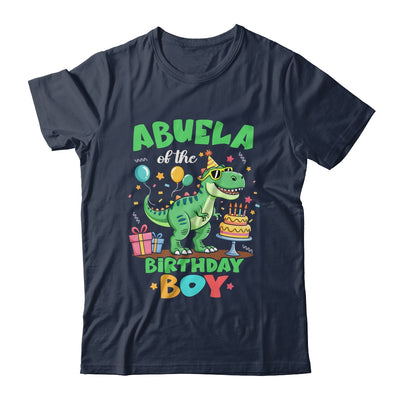 Abuela Of The Birthday Boy T Rex Dinosaur Family Party Shirt & Hoodie | siriusteestore