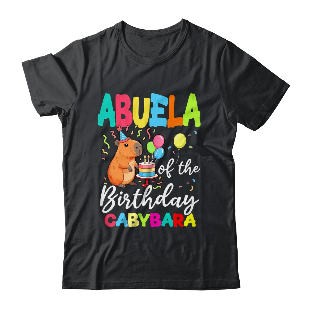 Abuela Of The Birthday Capybara Girl Bday Party Family Shirt & Hoodie | siriusteestore