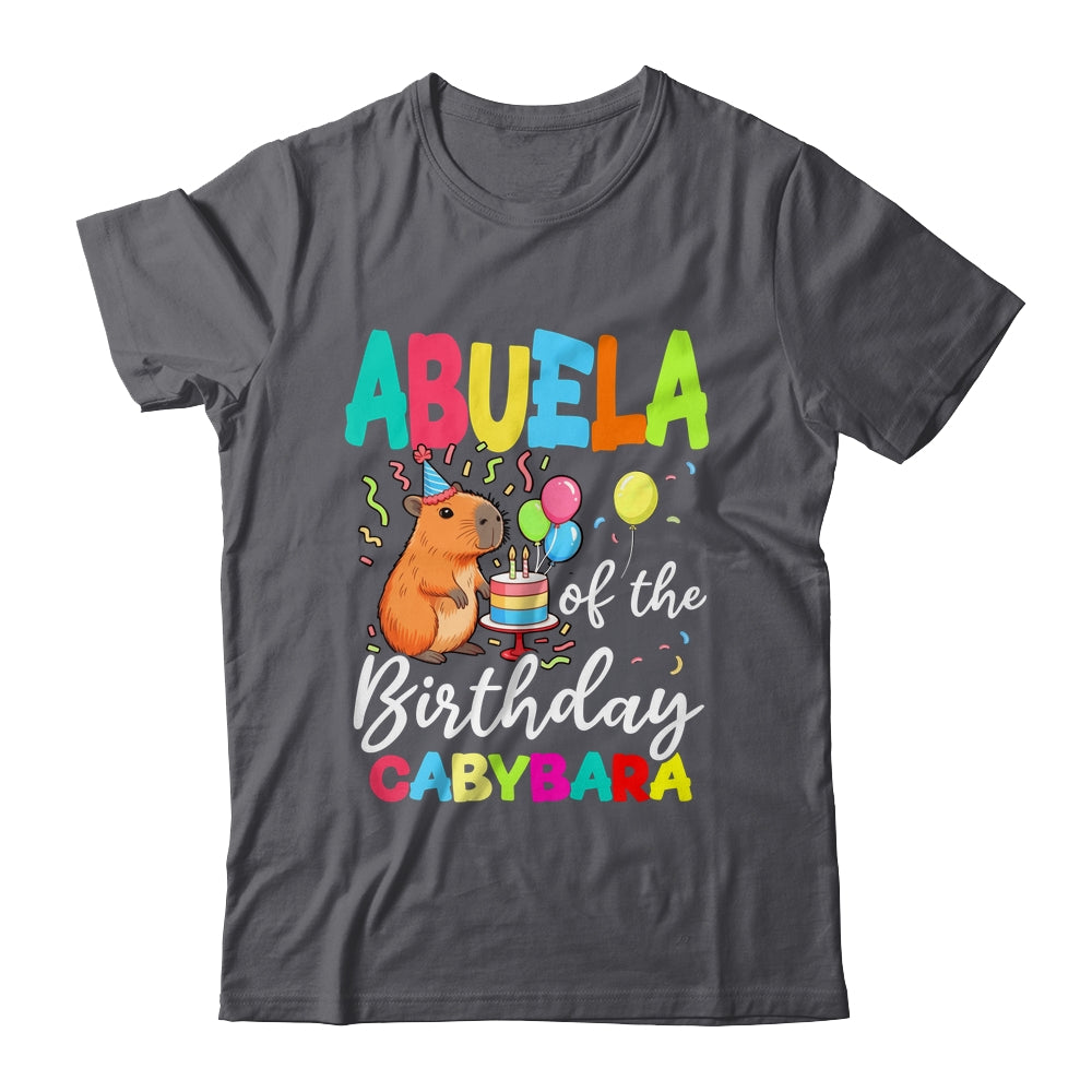Abuela Of The Birthday Capybara Girl Bday Party Family Shirt & Hoodie | siriusteestore