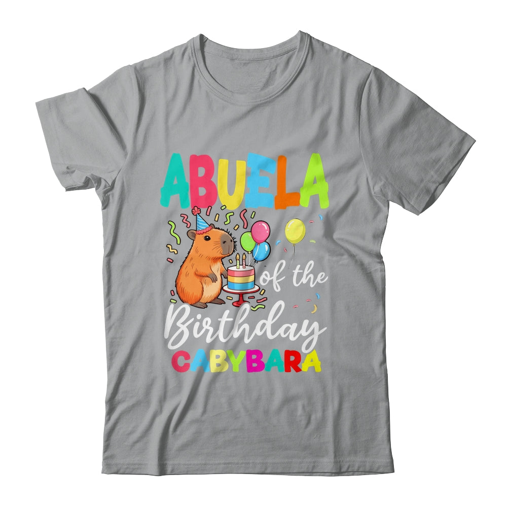 Abuela Of The Birthday Capybara Girl Bday Party Family Shirt & Hoodie | siriusteestore