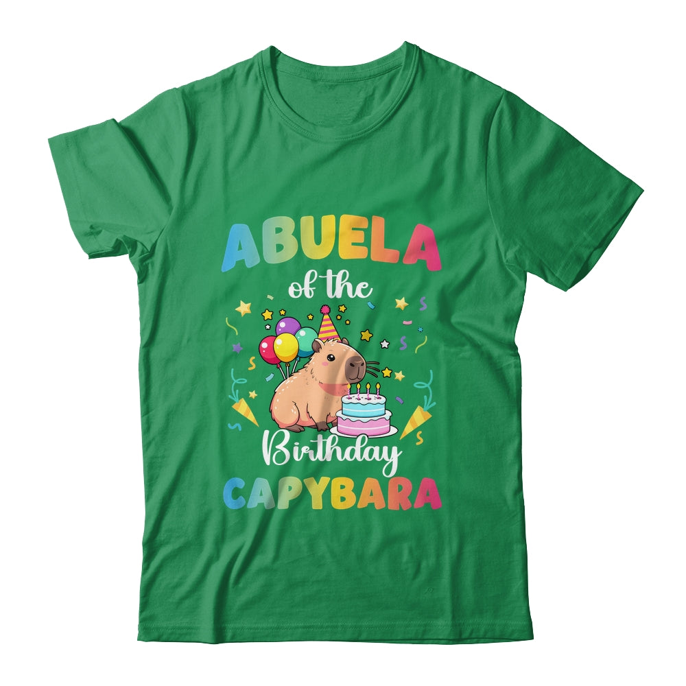 Abuela Of The Birthday Girl Capybara Bday Party Family Shirt & Hoodie | siriusteestore