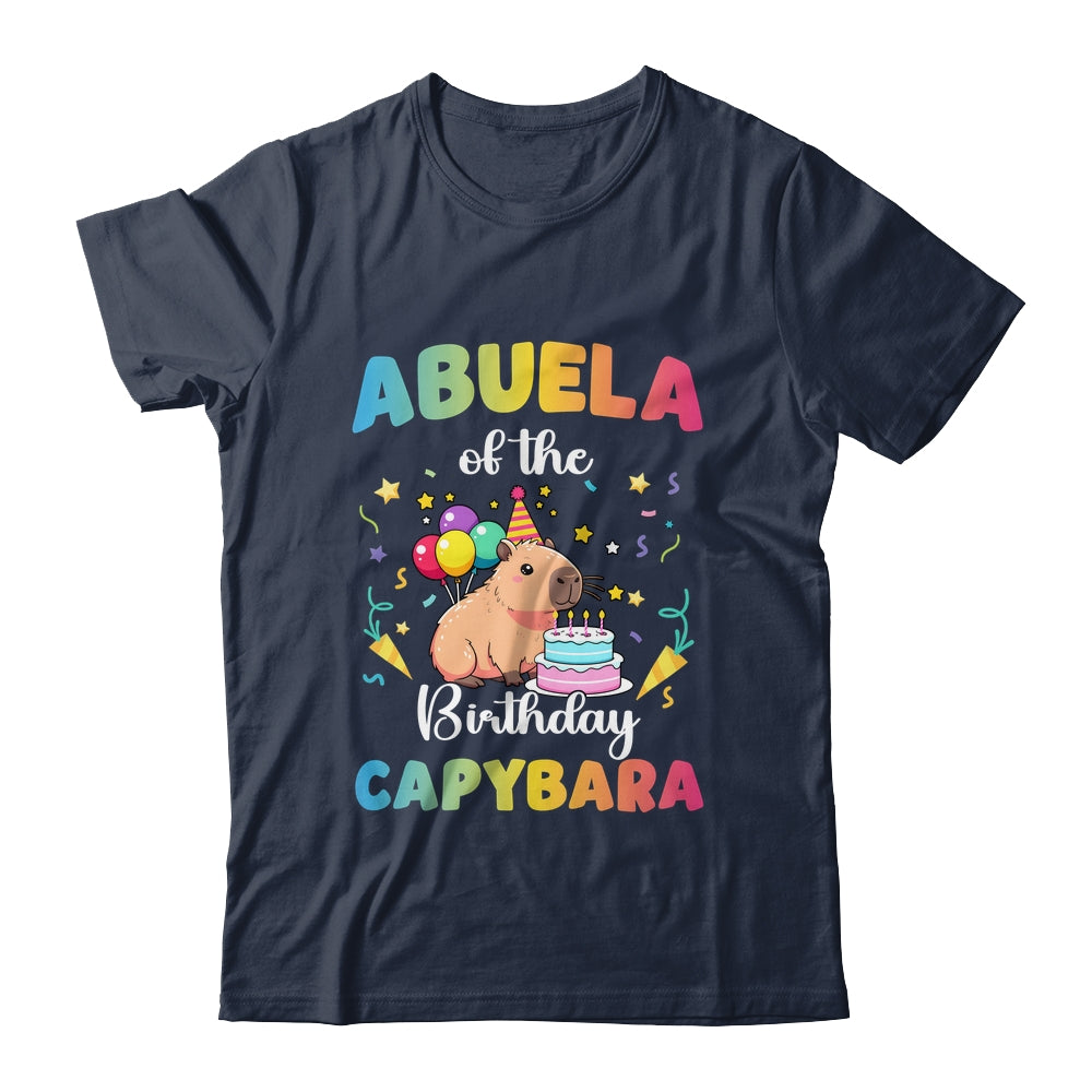 Abuela Of The Birthday Girl Capybara Bday Party Family Shirt & Hoodie | siriusteestore