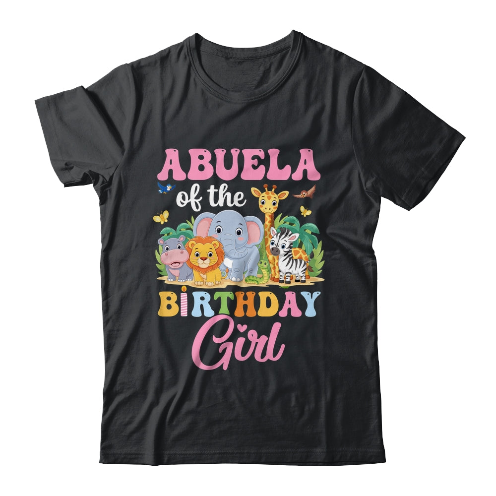 Abuela Of The Birthday Girl Kids Safari Jungle Animal Shirt & Hoodie | siriusteestore