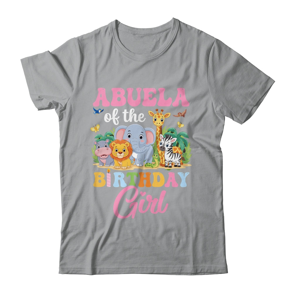 Abuela Of The Birthday Girl Kids Safari Jungle Animal Shirt & Hoodie | siriusteestore