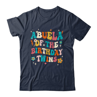 Abuela Of The Birthday Twins Boys Girls Party Retro Bday Shirt & Hoodie | siriusteestore