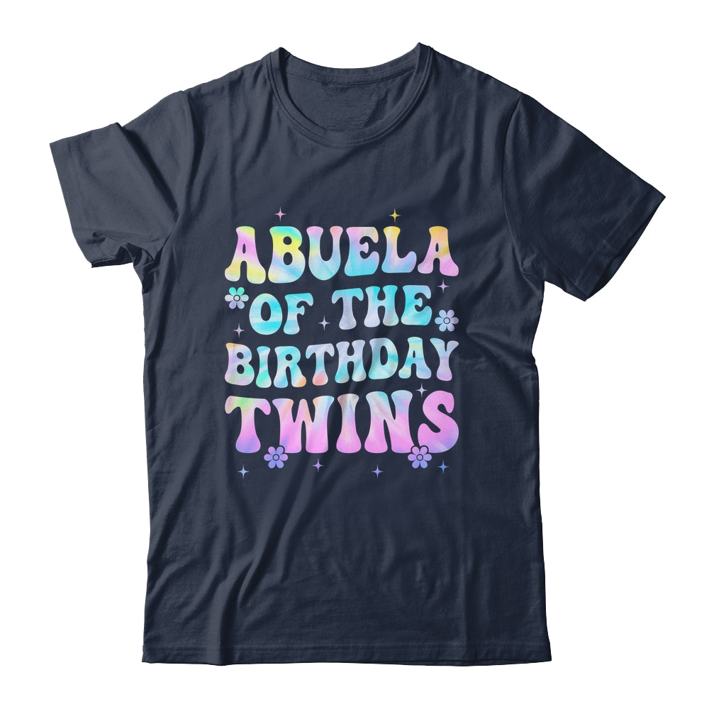 Abuela Of The Birthday Twins Girls Kids Party Retro Bday Shirt & Hoodie | siriusteestore