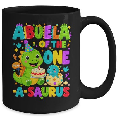 Abuela Of The One-A-Saurus 1St Birthday Boy T-Rex Dinosaur Mug | siriusteestore