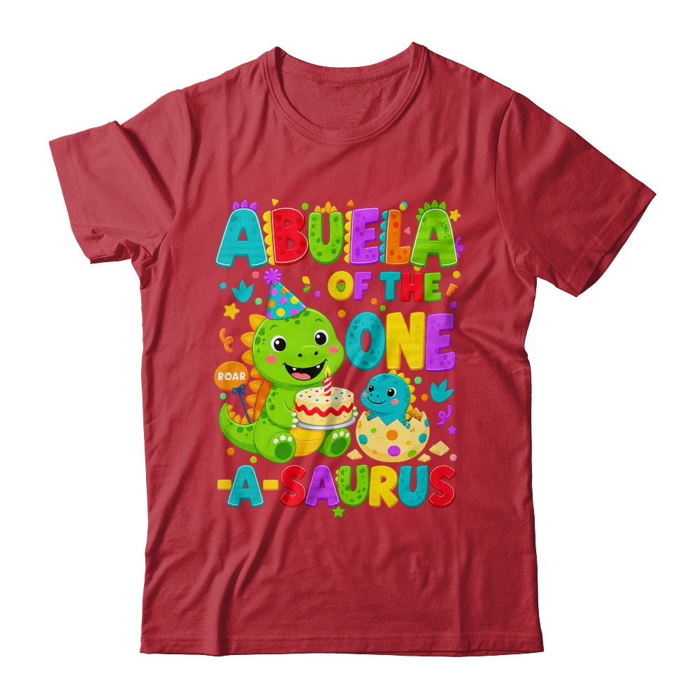 Abuela Of The One-A-Saurus 1St Birthday Boy T-Rex Dinosaur Shirt & Hoodie | siriusteestore