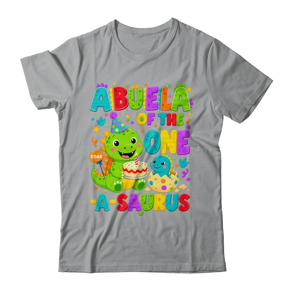 Abuela Of The One-A-Saurus 1St Birthday Boy T-Rex Dinosaur Shirt & Hoodie | siriusteestore