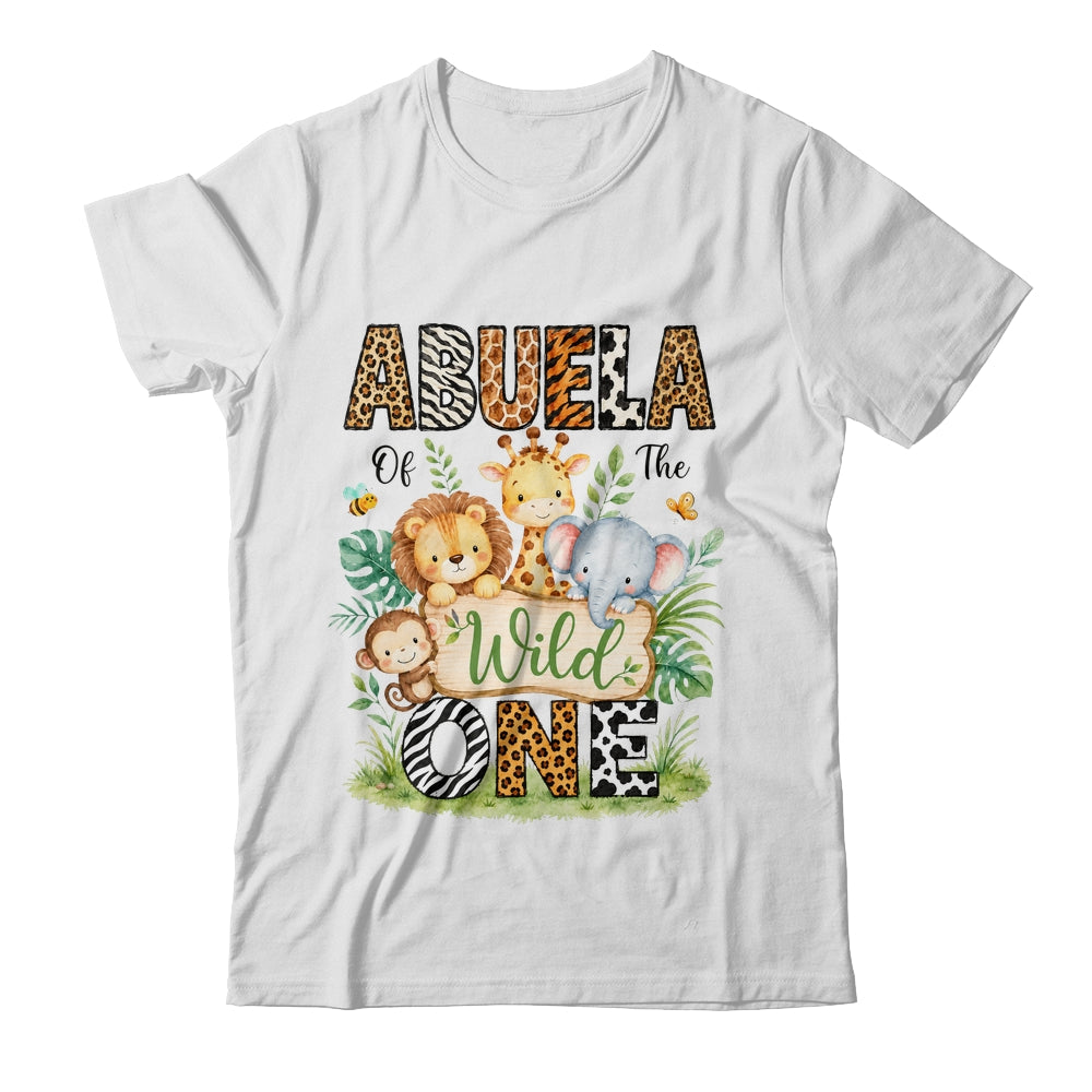 Abuela Of The Wild One First Birthday Boy Jungle Safari Shirt & Hoodie | siriusteestore