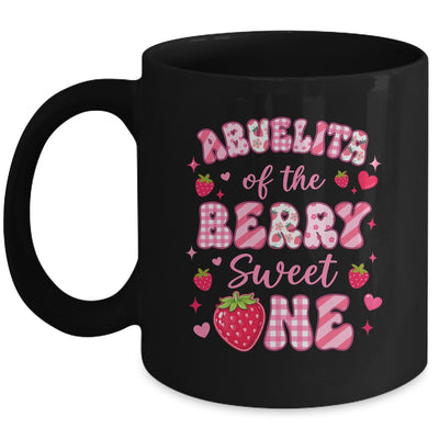Abuelita Of The Berry Sweet One Strawberry First Birthday Mug | siriusteestore