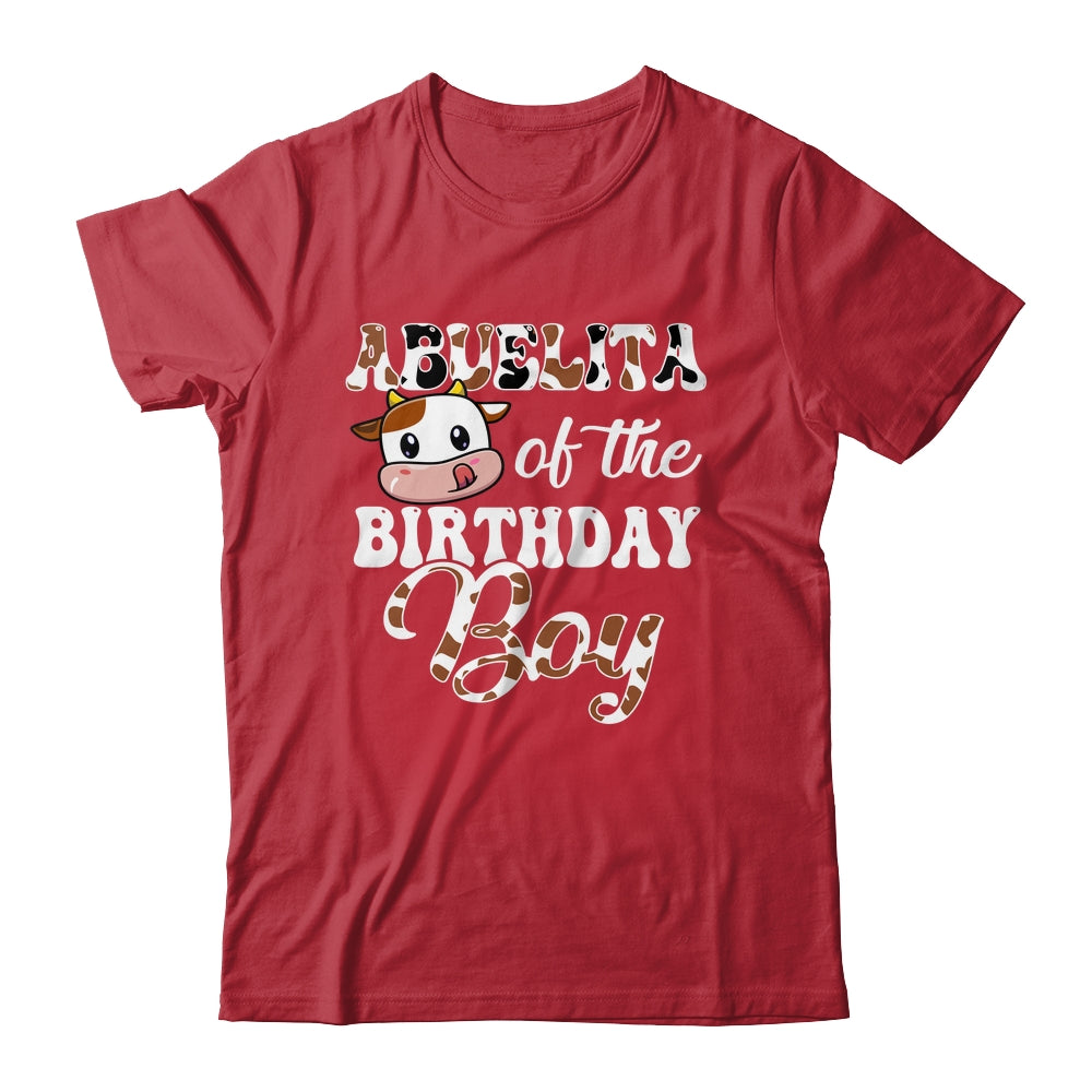 Abuelita Of The Birthday Boy Cow Farm 1st Birthday Boy Shirt & Hoodie | siriusteestore