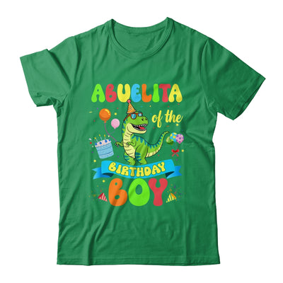 Abuelita Of The Birthday Boy TRex Dinosaur Birthday Family Shirt & Hoodie | siriusteestore