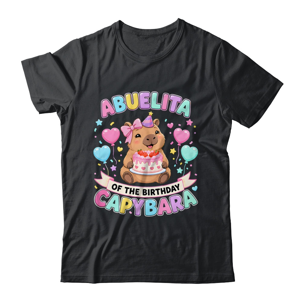 Abuelita Of The Birthday Capybara Birthday Girl Family Shirt & Hoodie | siriusteestore