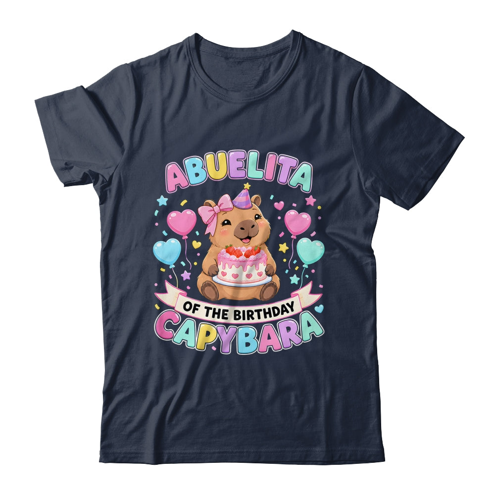 Abuelita Of The Birthday Capybara Birthday Girl Family Shirt & Hoodie | siriusteestore