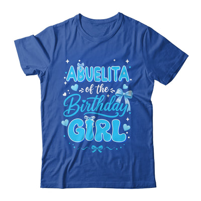 Abuelita Of The Birthday Girl Family Coquette Bow Blue Cute Shirt & Hoodie | siriusteestore