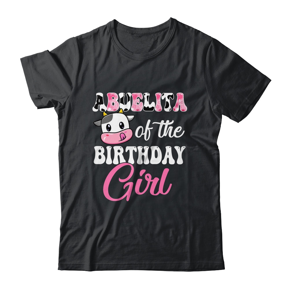 Abuelita Of The Birthday Girl Farm Cow 1st Birthday Girl Shirt & Hoodie | siriusteestore