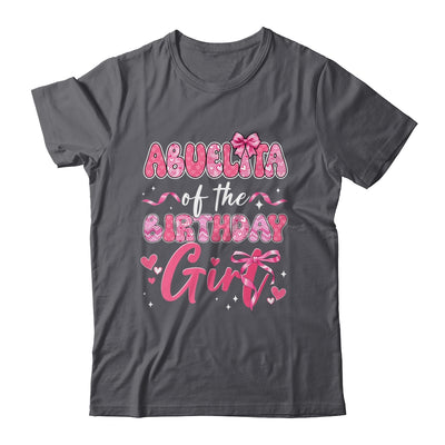 Abuelita Of The Birthday Girl Pink Coquette Bow Family Shirt & Hoodie | siriusteestore