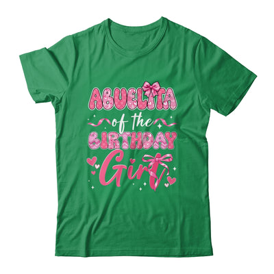Abuelita Of The Birthday Girl Pink Coquette Bow Family Shirt & Hoodie | siriusteestore