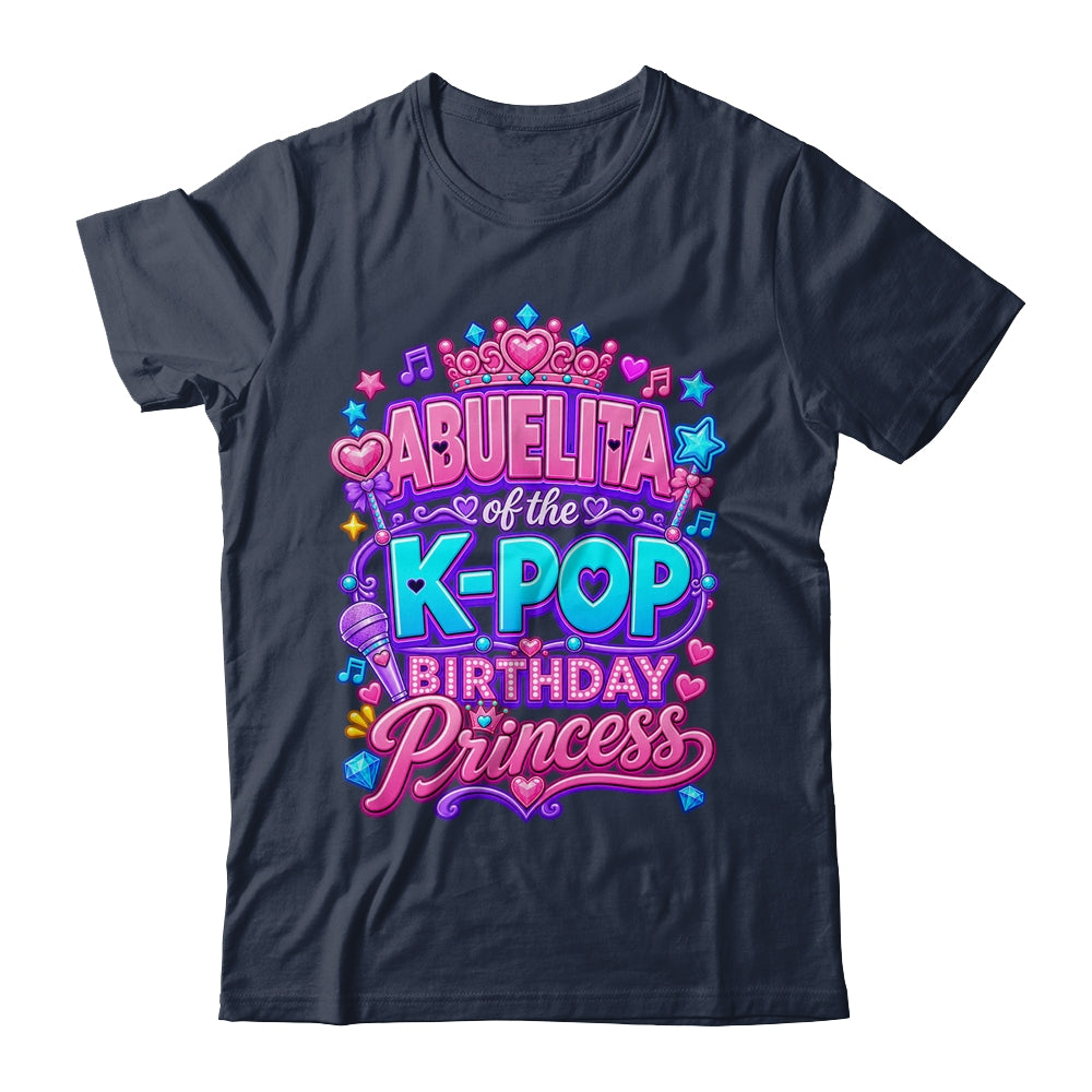 Abuelita Of The K-Pop Birthday Princess Korean Music Lovers Shirt & Hoodie | siriusteestore