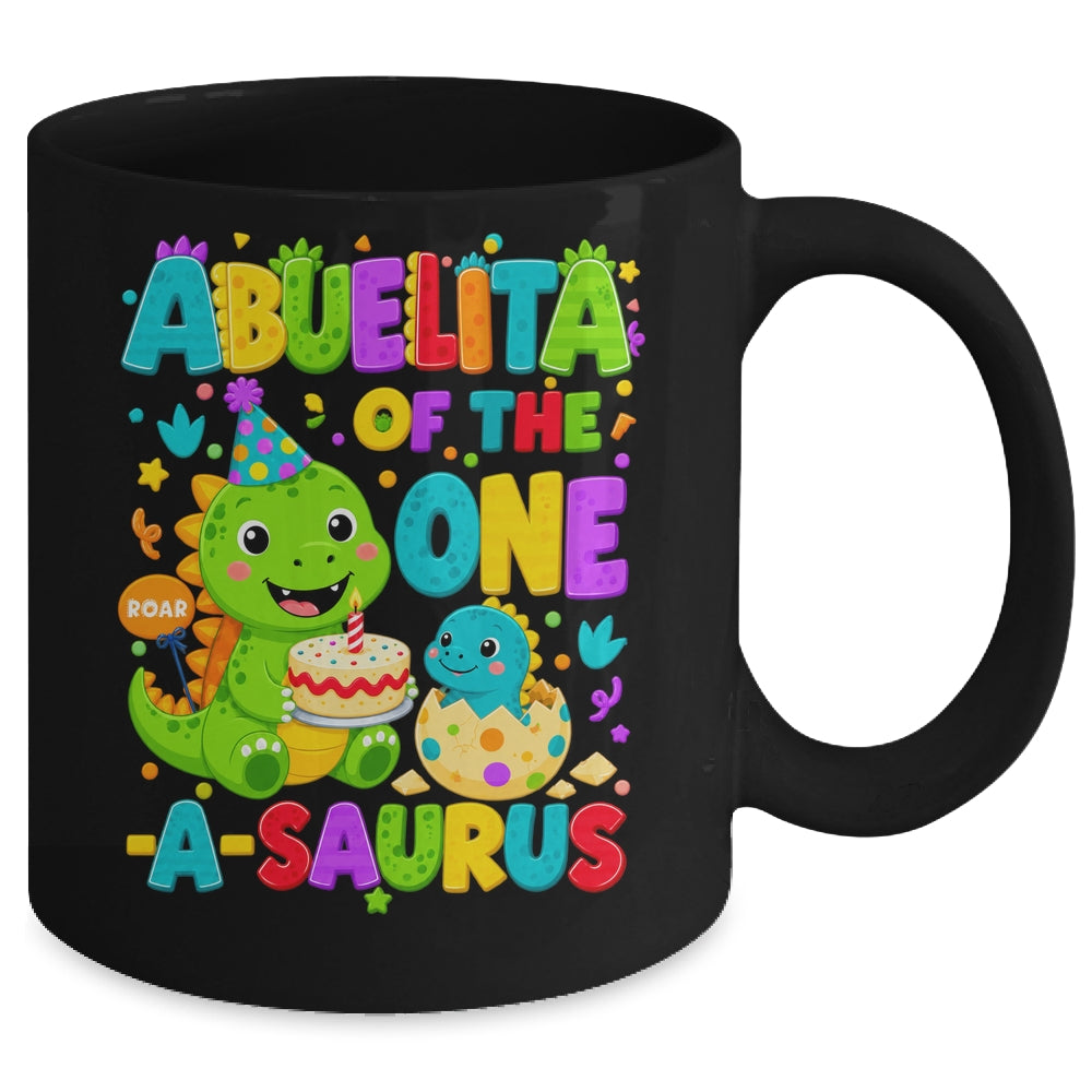 Abuelita Of The One-A-Saurus 1St Birthday Boy T-Rex Dinosaur Mug | siriusteestore