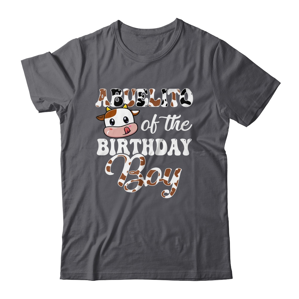 Abuelito Of The Birthday Boy Cow Farm 1st Birthday Boy Shirt & Hoodie | siriusteestore