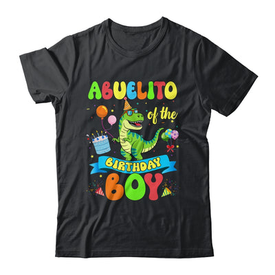 Abuelito Of The Birthday Boy TRex Dinosaur Birthday Family Shirt & Hoodie | siriusteestore