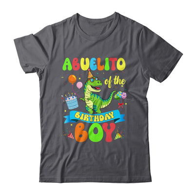 Abuelito Of The Birthday Boy TRex Dinosaur Birthday Family Shirt & Hoodie | siriusteestore