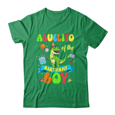 Abuelito Of The Birthday Boy TRex Dinosaur Birthday Family Shirt & Hoodie | siriusteestore