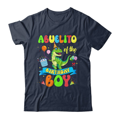 Abuelito Of The Birthday Boy TRex Dinosaur Birthday Family Shirt & Hoodie | siriusteestore