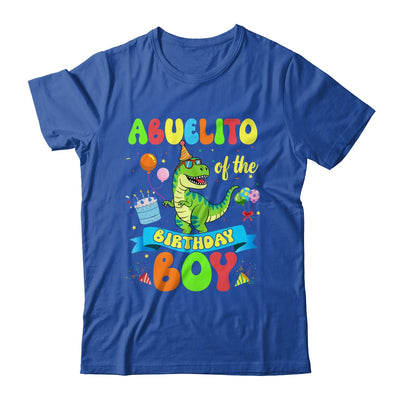 Abuelito Of The Birthday Boy TRex Dinosaur Birthday Family Shirt & Hoodie | siriusteestore