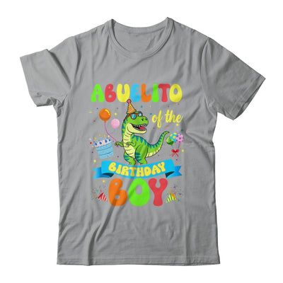 Abuelito Of The Birthday Boy TRex Dinosaur Birthday Family Shirt & Hoodie | siriusteestore